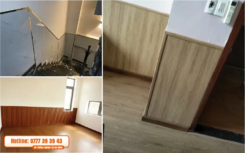các loại vật liệu thi công ốp tường lamdri tại đà nẵng